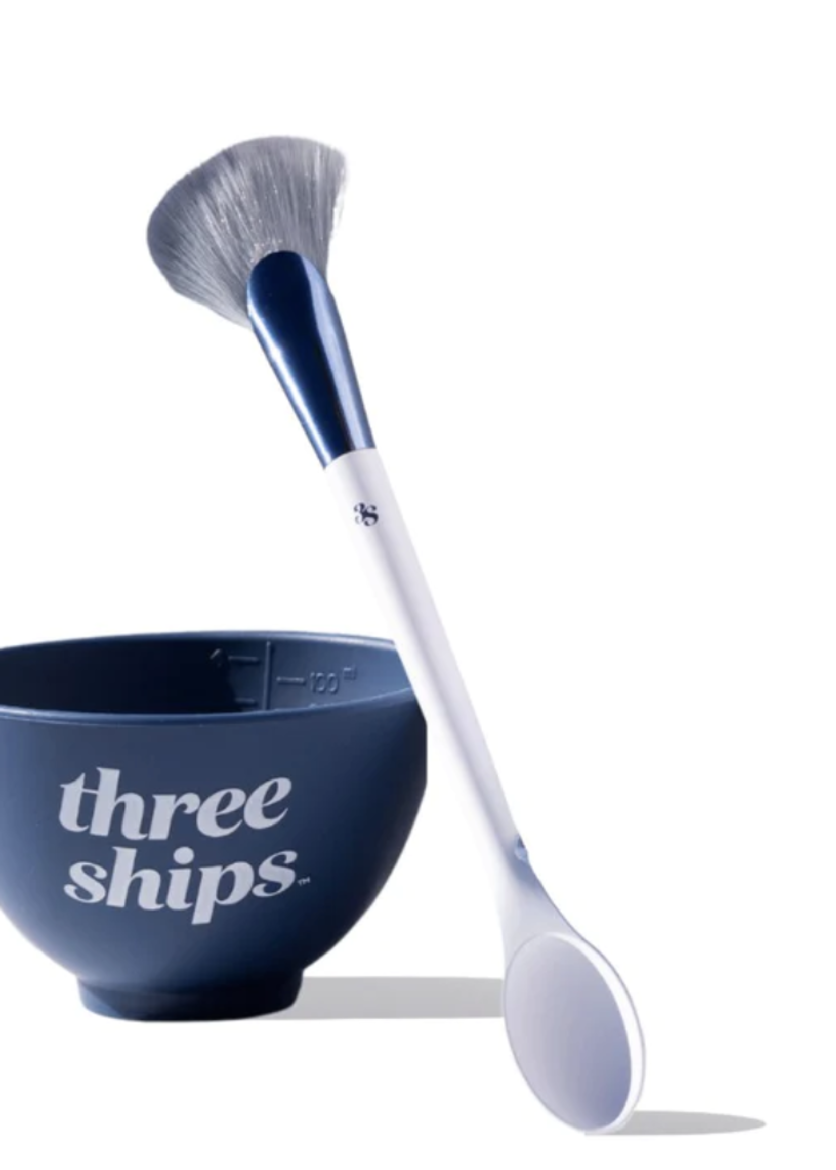 Three Ships Beauty Dual Sided Mask Brush