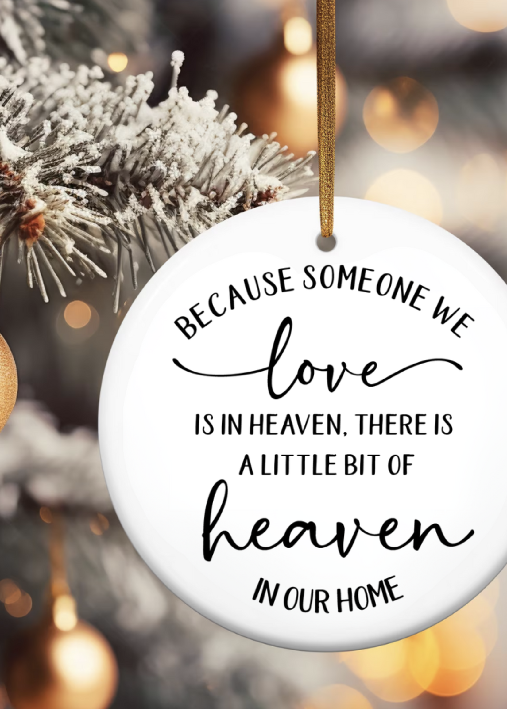 Coco Cloud Hard Goods Ceramic Ornament | Heaven In Our Home