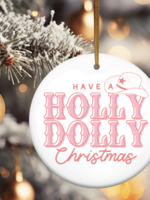Coco Cloud Hard Goods Ceramic Ornament | Holly Dolly