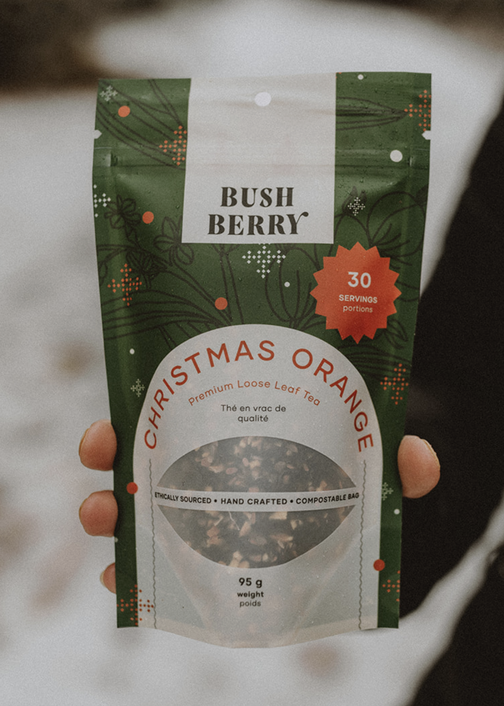 BushBerry Christmas Orange Loose Leaf Tea