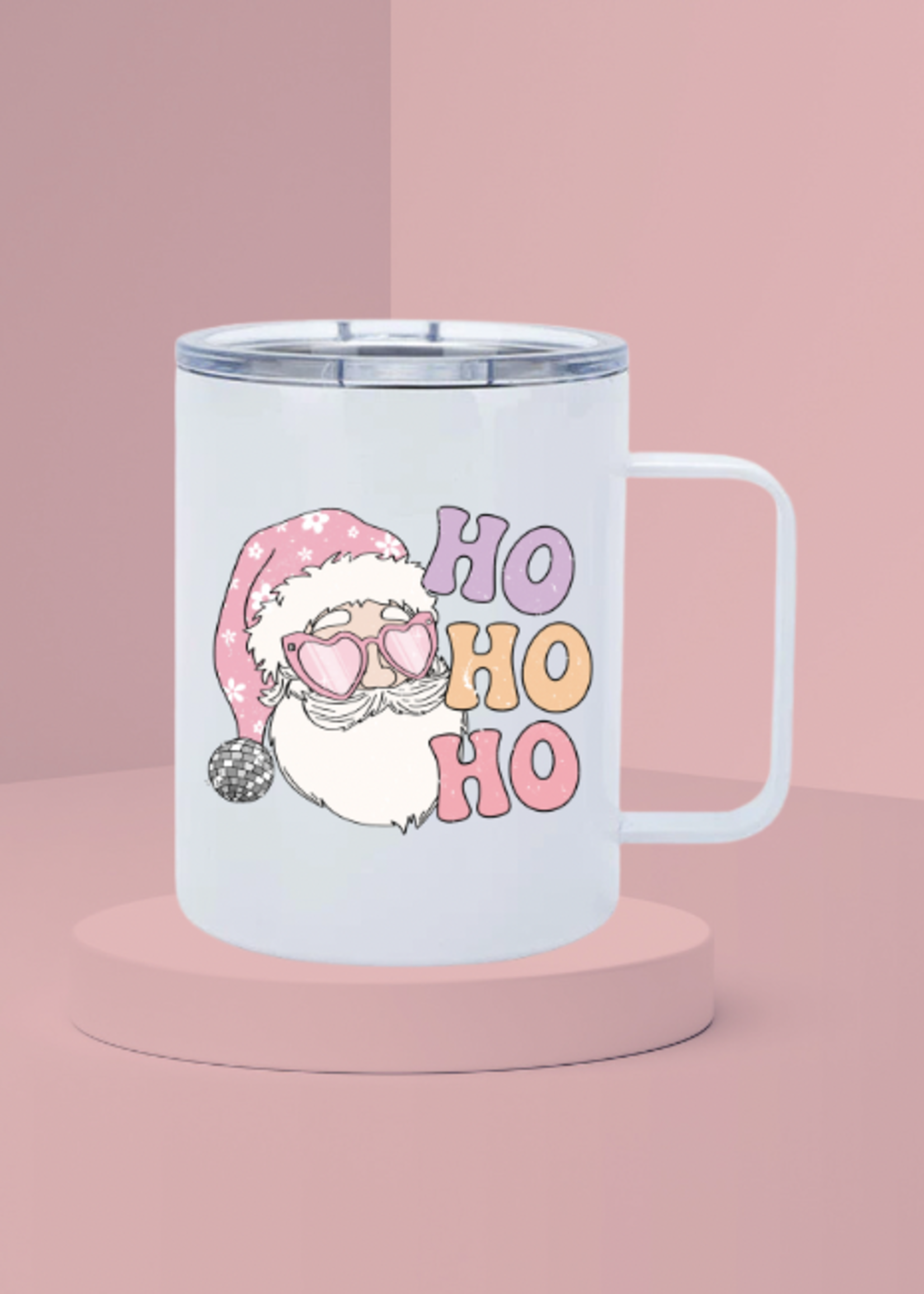 Coco Cloud Hard Goods 12oz Insulated Mug | Ho Ho Ho