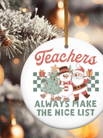 Coco Cloud Hard Goods Ceramic Ornament | Teacher Nice List