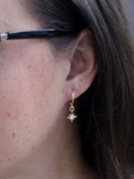 ZoeL North Star Earrings | Gold Fill