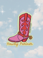 PMP Howdy Partner Sticker