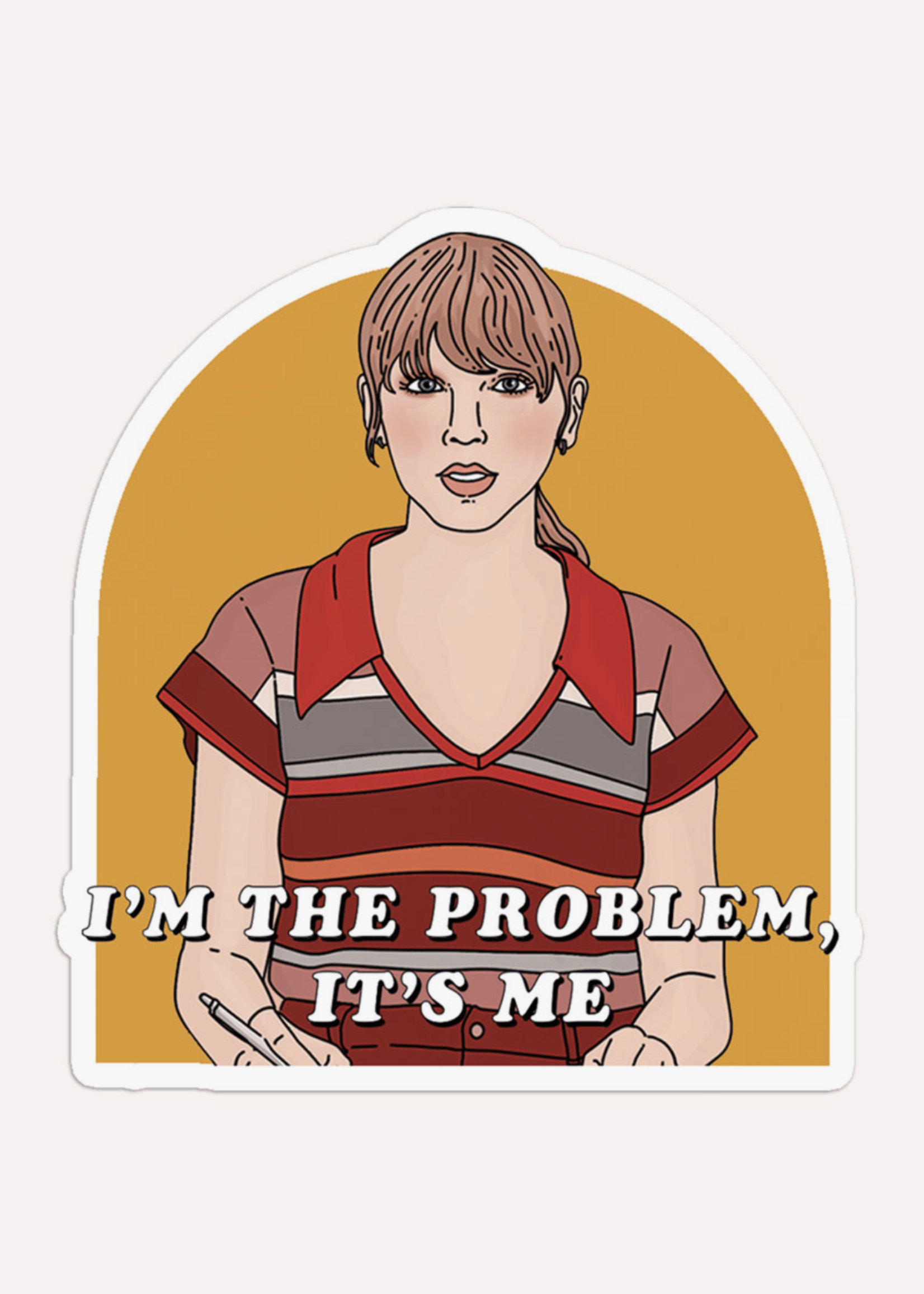 PMP I'm The Problem Sticker