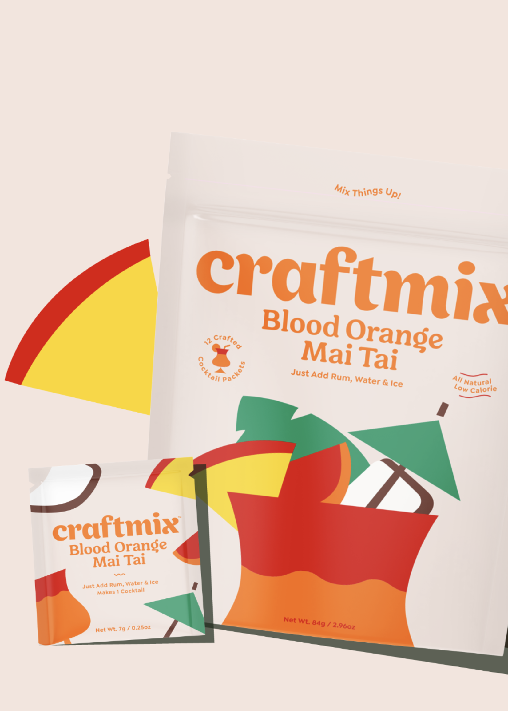 Craftmix Blood Orange Mai Tai | Single Serve Pouch