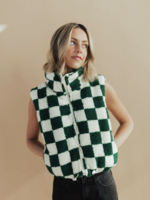 BAE 40% OFF Audrey Sherpa Vest | Forest Green