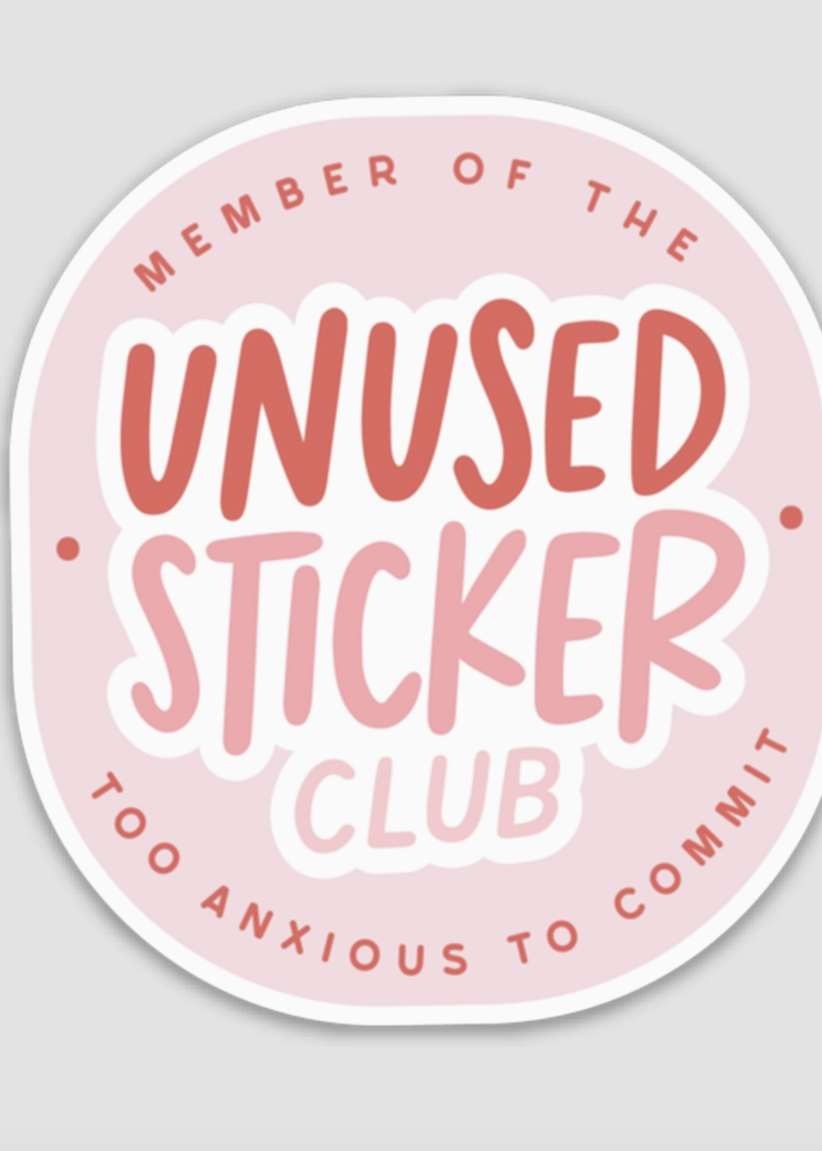 BPCO Unused Sticker Club Sticker