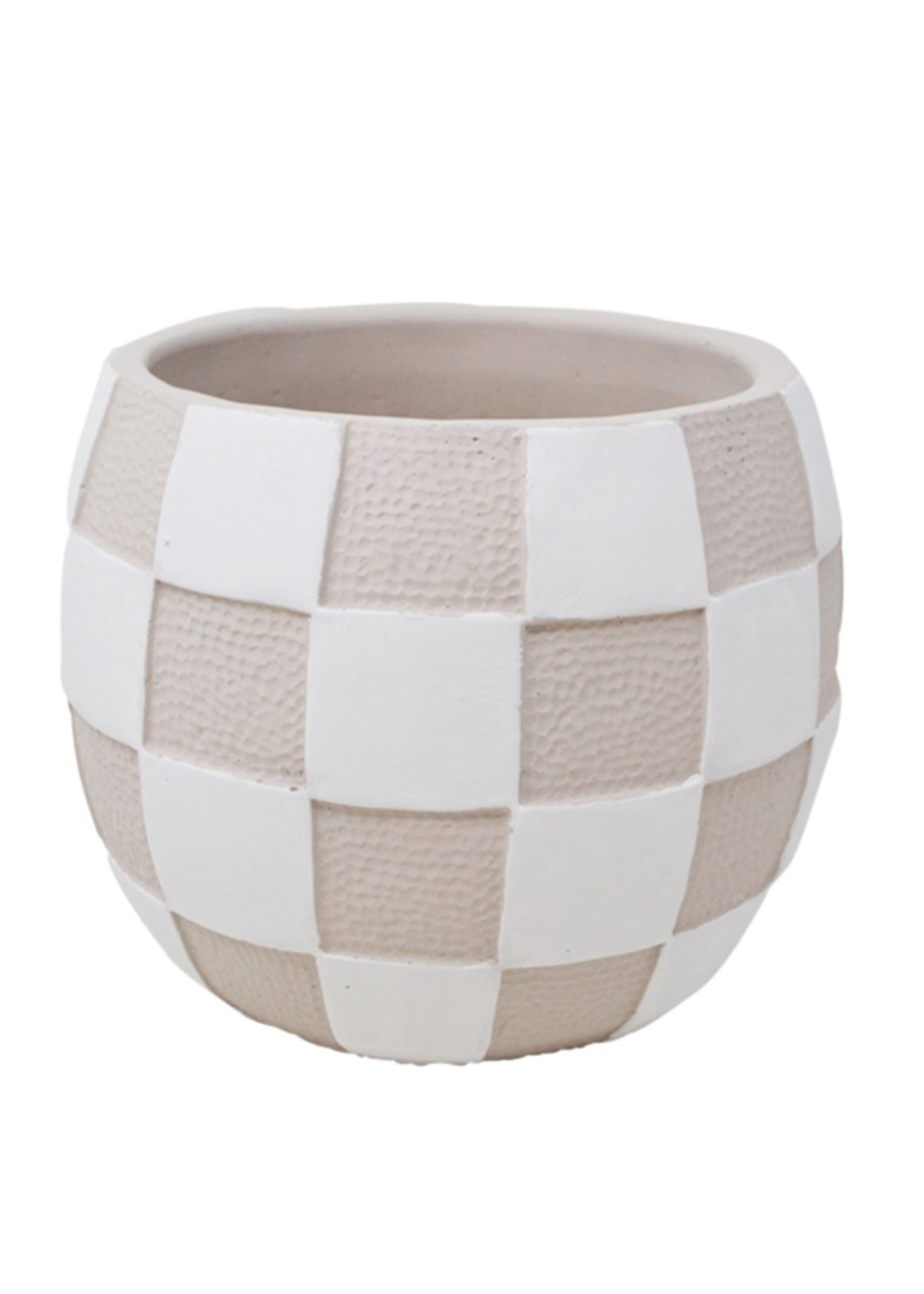 Nost Checkered Pot | Sand
