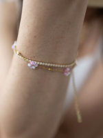 ZoeL Blossom Bliss Bracelet | Pink