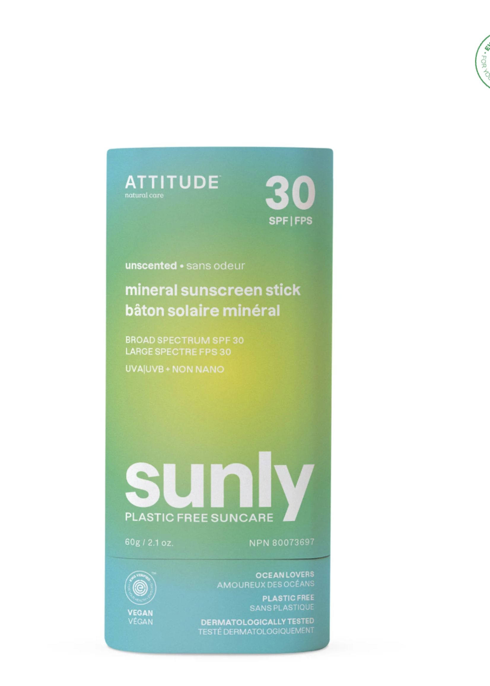 Sunly SPF 30 Stick | Unscented