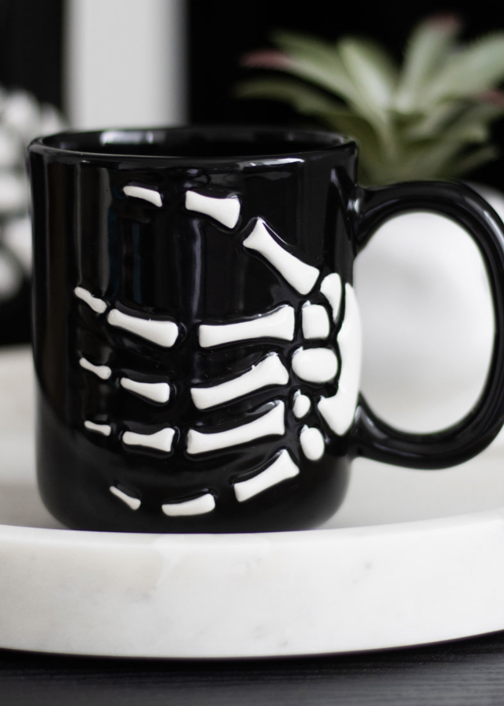 SMTH Skeleton Hand Mug