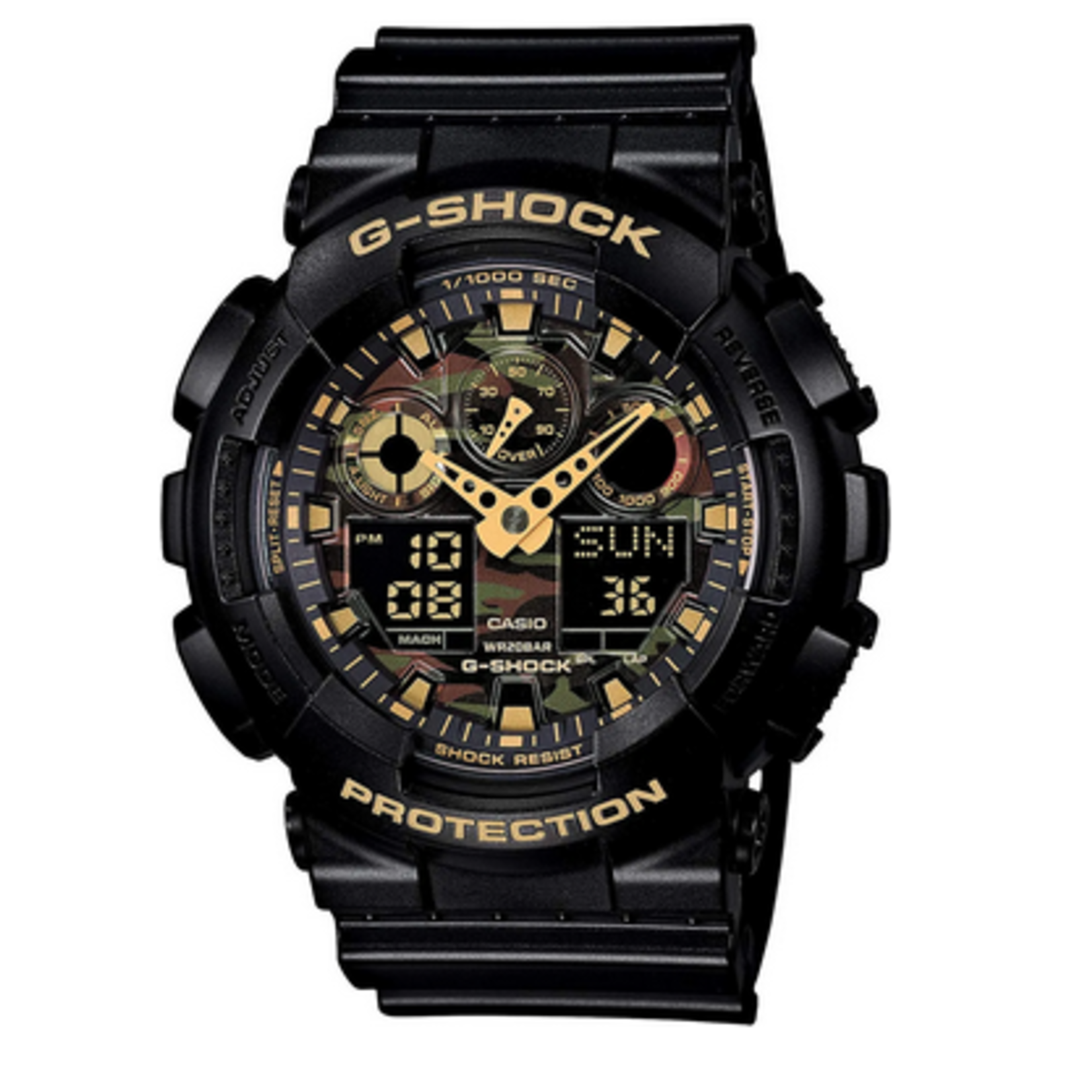 G-Shock WATCH-GA100CF-1A9CR CAMOUGLAGE