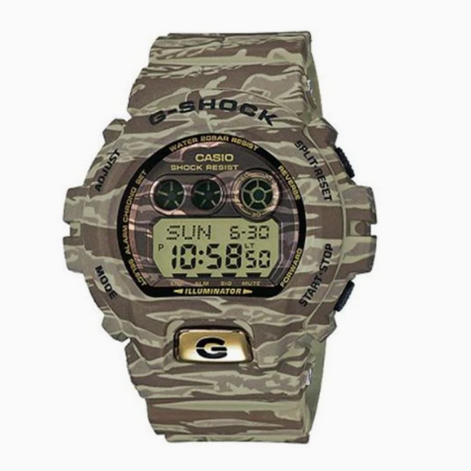 HIRSCH John Gray Camo Rubber Performance Strap | Hirsch Straps USA