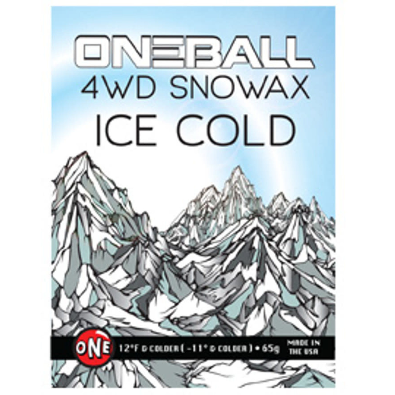 OneBallJay 4WD Ice 5 to -22F (-15 to -30C) 165g
