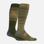 Burton PERFORMANCE LIGHTWEIGHT SOCK 2PK  MARTINI OLIVE