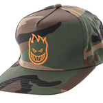 Spitfire BIGHEAD SNAPBACK CAMO/ORANGE O/S