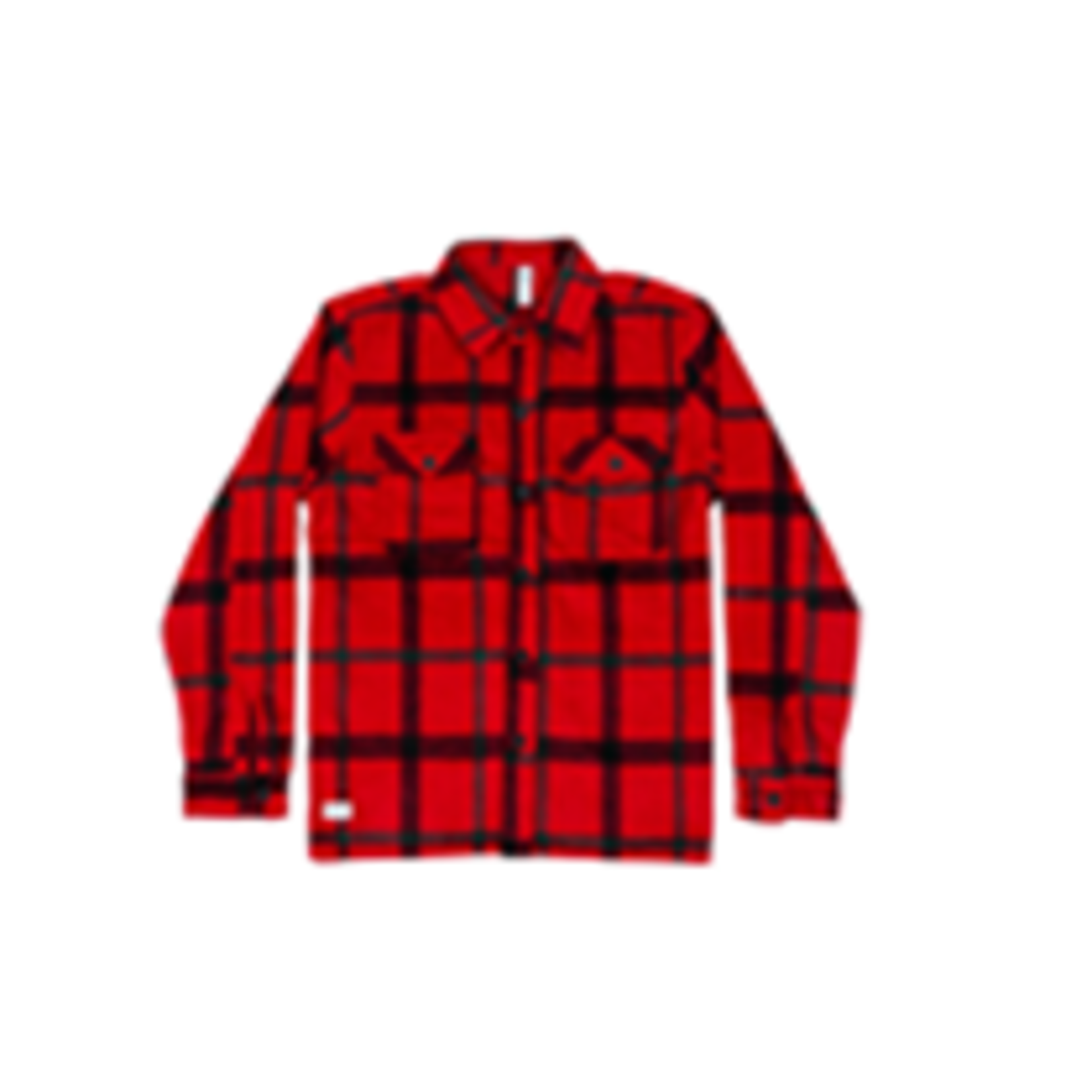 RDS FLANNEL HEAVY RED PLAID