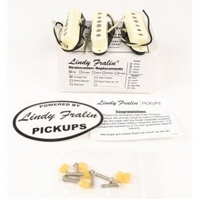 Lindy Fralin Lindy Fralin Vintage Hot Strat Set - Yellow Covers