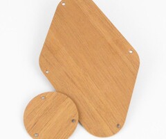 Guilford Guilford Mahogany Electronics Plate Set - PRS Singlecut fit