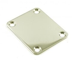 MannMade USA Fender Neck Plate - Nickel