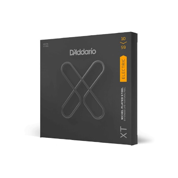 D'Addario D'Addario  XTE1059  XTE1059 XT Electric Nickel Plated Steel Regular Light 7-String 10-59