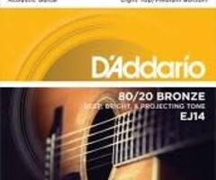 D'Addario D'Addario 80/20 Bronze Bluegrass Acoustic Light Top/Med. Bottom