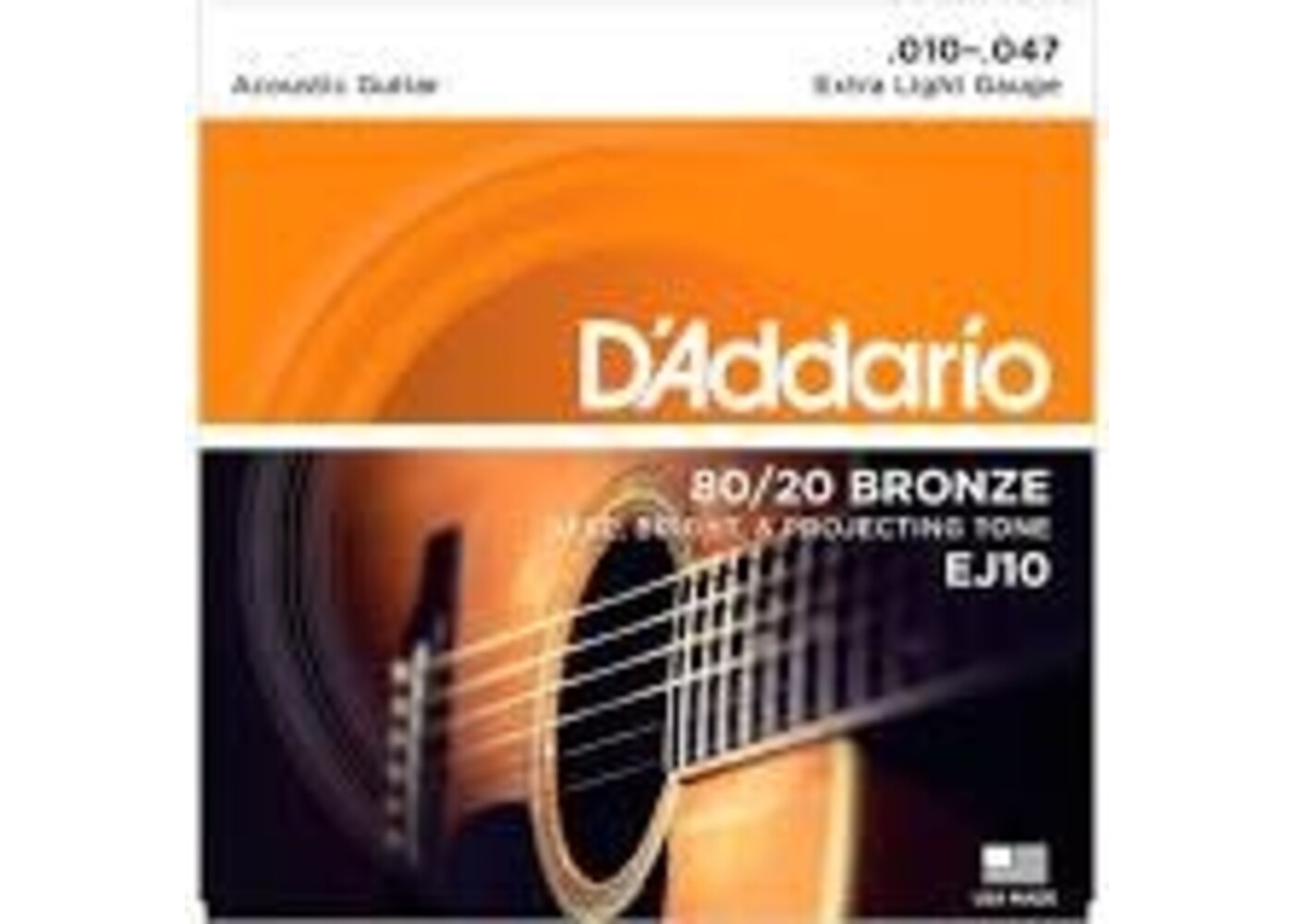 D'Addario D'Addario Acoustic 80/20 Bronze Extra Light Gauge