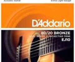 D'Addario D'Addario Acoustic 80/20 Bronze Extra Light Gauge