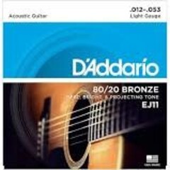 D'Addario D'Addario Acoustic 80/20 Bronze Light Gauge