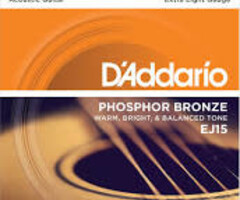 D'Addario D'Addario Acoustic Phosphor Bronze Extra Light 10-47