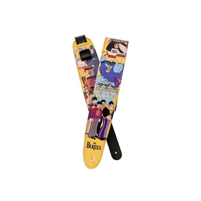 D'Addario D'Addario Beatles Guitar Strap Yellow Submarine