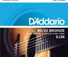 D'Addario D'Addario EJ36 12-String 80/20 Bronze Light Acoustic Guitar Strings