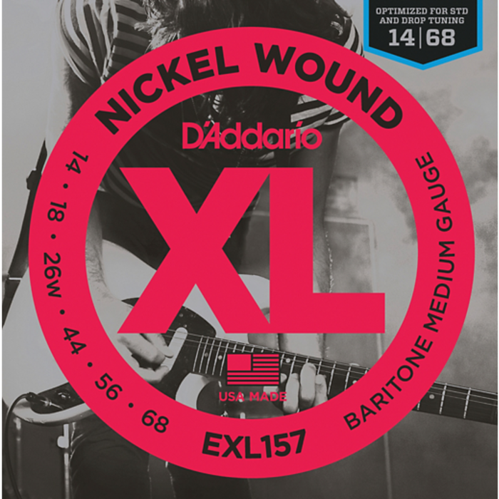 D'Addario D'Addario Nickel Wound Baritone Medium 14-68