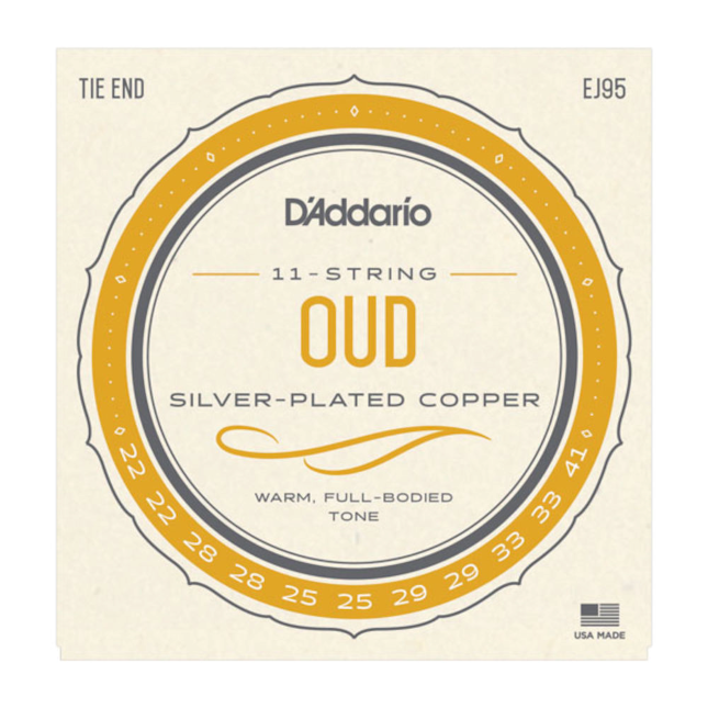 D'Addario D'Addario Oud Silver on Nylon