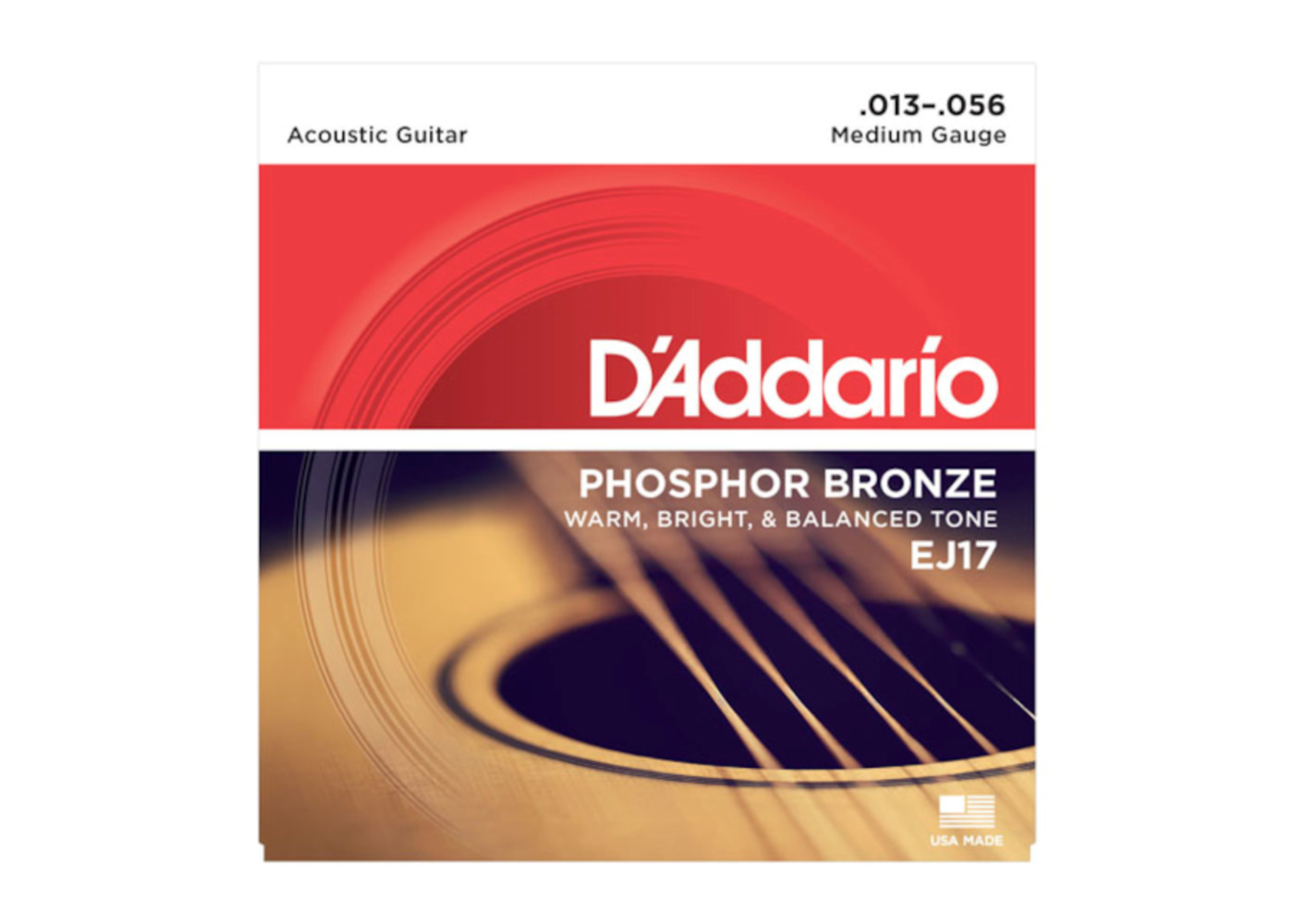 D'Addario D'Addario Phosphor Bronze Acoustic Medium Gauge