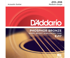 D'Addario D'Addario Phosphor Bronze Acoustic Medium Gauge