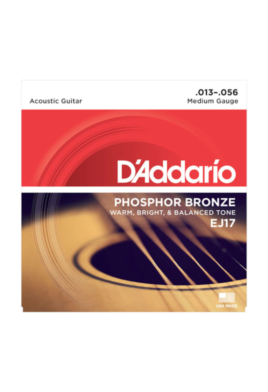 D'Addario D'Addario Phosphor Bronze Acoustic Medium Gauge