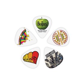 D'Addario D'Addario The Beatles Classic Album Guitar Picks, Thin Gauge (.50mm), 10-Pack