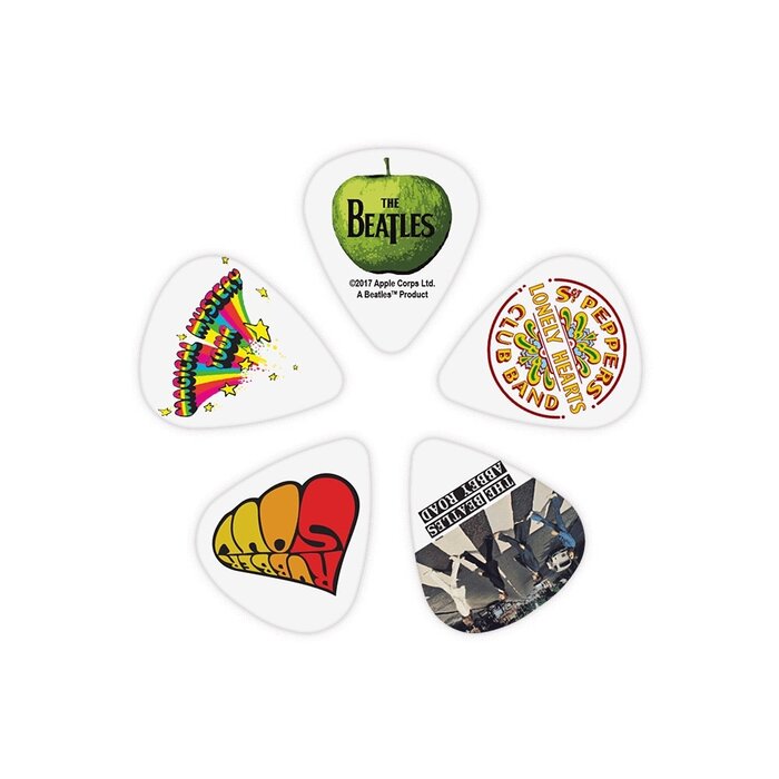 D'Addario D'Addario The Beatles Classic Albums  Guitar Picks Albums 10 pack Heavy