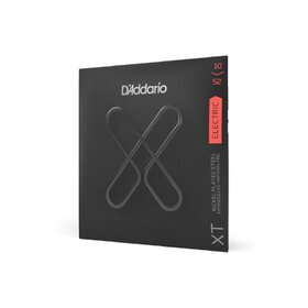 D'Addario D'Addario XT Electric Nickel Plated Steel Electric Guitar Strings, Light Top/Heavy Bottom, 10-52