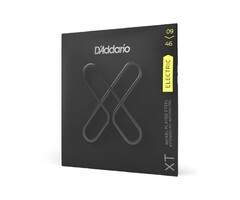 D'Addario D'Addario XT Electric Nickel Plated Steel Electric Guitar Strings, Super Light Top/Regular Bottom, 09-46