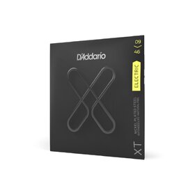 D'Addario D'Addario XT Electric Nickel Plated Steel Electric Guitar Strings, Super Light Top/Regular Bottom, 09-46