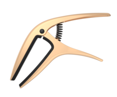 Ernie Ball Ernie Ball Axis Dual Capo - Gold Satin