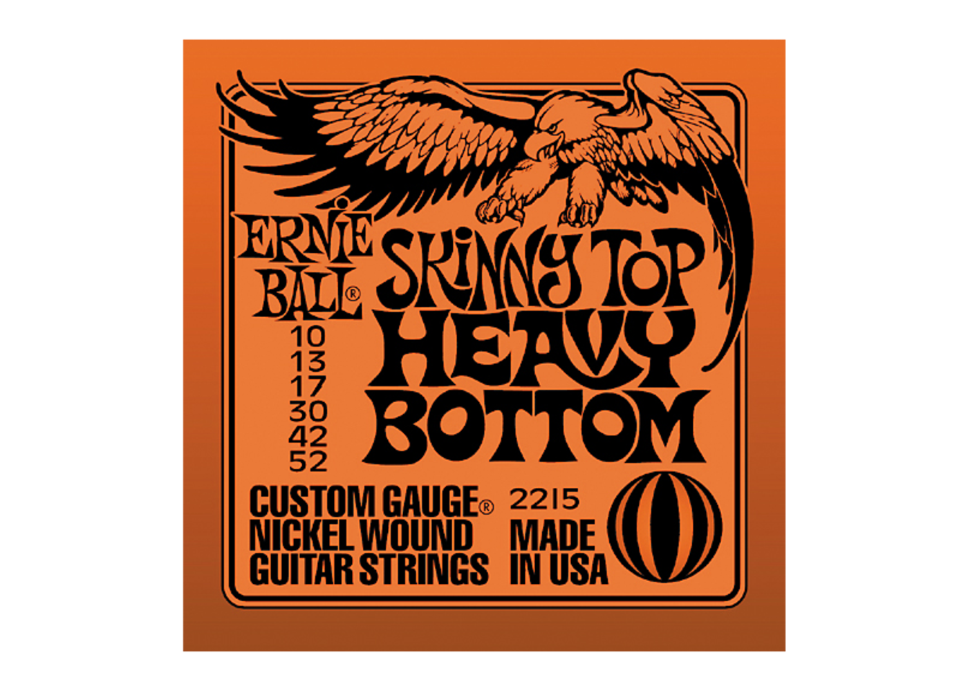 Ernie Ball Ernie Ball Skinny Top Heavy Bottom Slink Nickel Wound Electric Guitar Strings - 10-52 Gauge