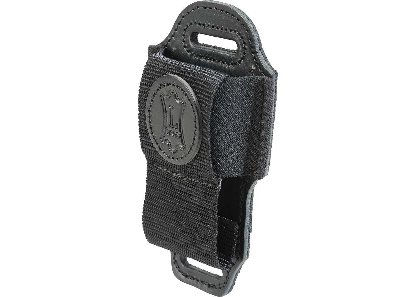 Levy's Levy's  Wireless Transmitter Bodypack Holder - Black Leather