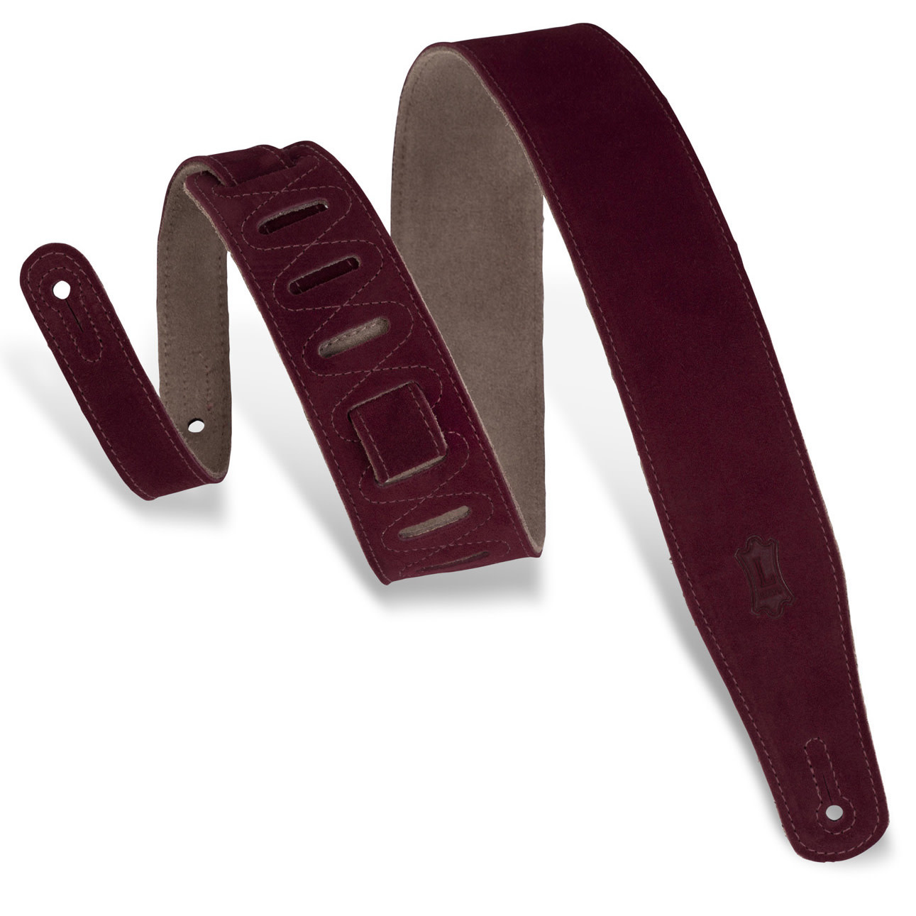 Levy's Levy's Classic Series Guitar Strap - Burgundy