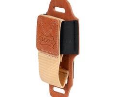 Levy's Levy's Wireless Transmitter Bodypack Holder - Tan Leather