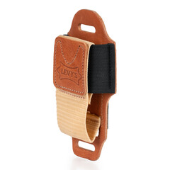 Levy's Levy's Wireless Transmitter Bodypack Holder-  Tan Leather