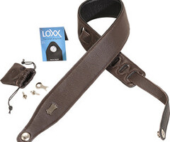 Levy's Levys Leather Guitar Strap - Loxx strap locks